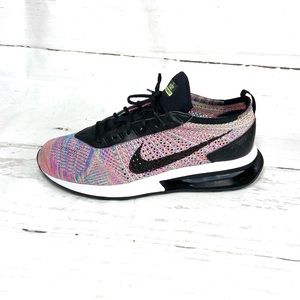 Nike Air Max Flyknit Racer Shoes Women’s 12 Pink Multicolor DM9073 300.